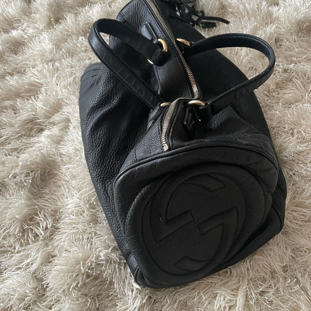 BLACK LMTD MODEL RARE AUTHENTIC LIGHTLY USED BOSTON GUCCI